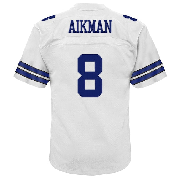 Troy Aikman Dallas Cowboys  Youth 1992 Legacy Jersey - White/Navy