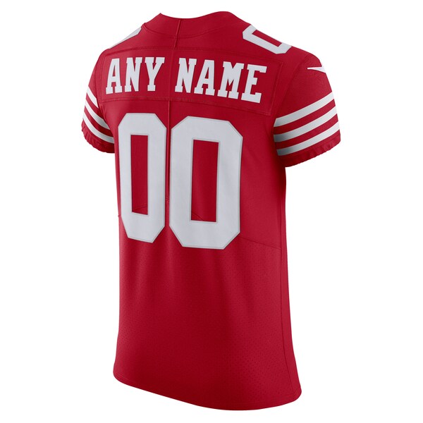 San Francisco 49ers Nike Vapor Elite Custom Jersey - Scarlet