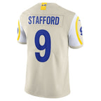 Matthew Stafford Los Angeles Rams Nike Vapor Limited Jersey - Bone/Royal/White