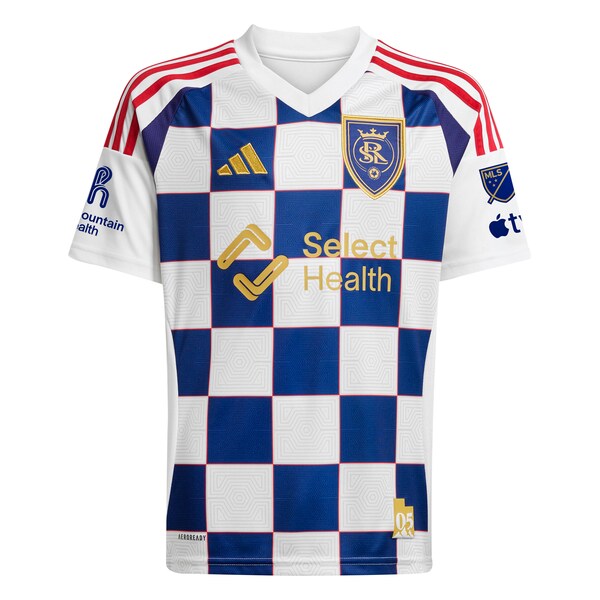Real Salt Lake adidas 2025 Grid City Authentic Jersey - White