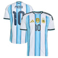 Lionel Messi Argentina National Team adidas FIFA x World Cup 2022 Winners Authentic Player Jersey - White
