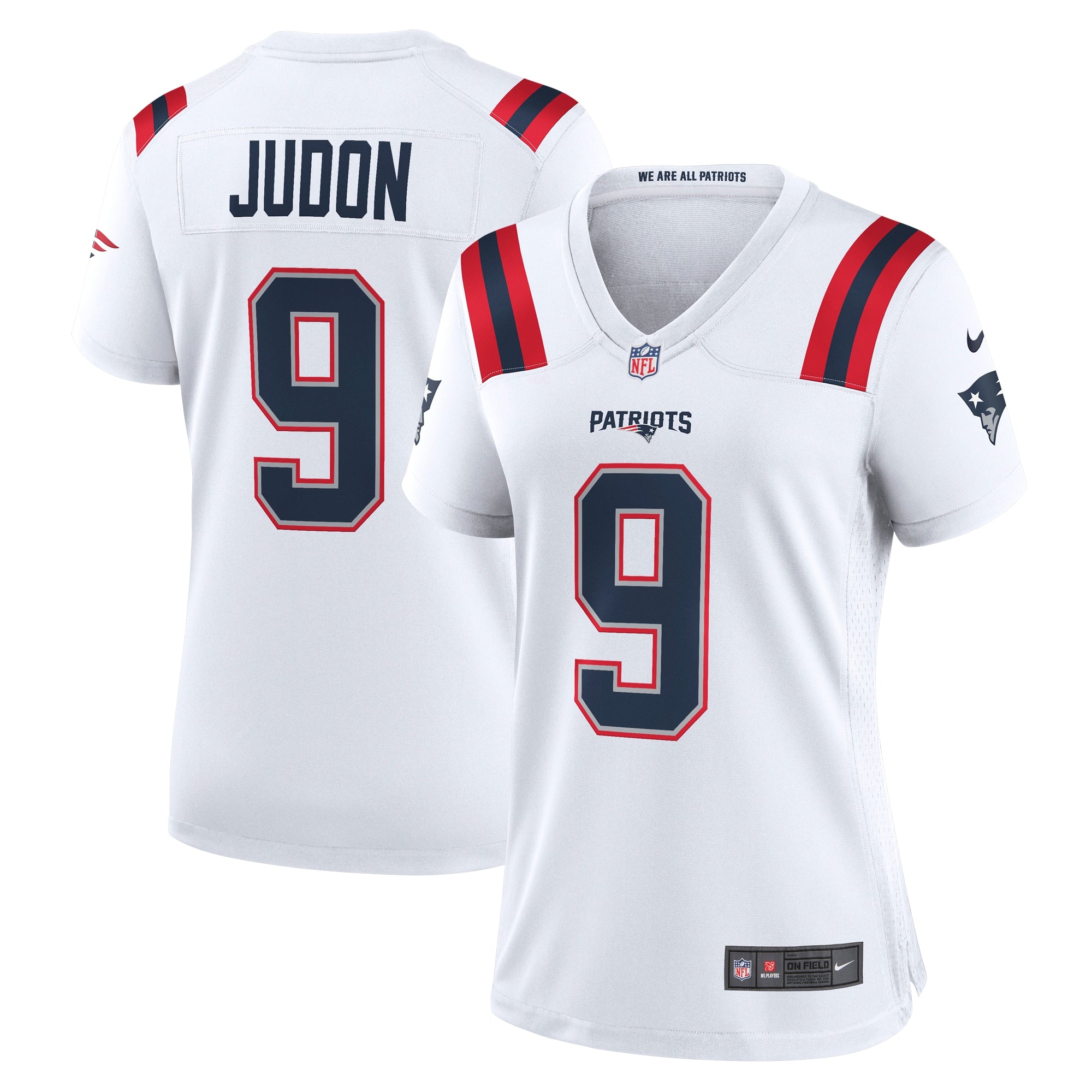 Matthew Judon New England Patriots Nike Women's Game Jersey - Navy/White