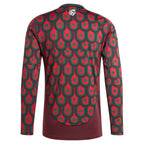 Mexico National Team adidas 2024 Home Replica Long Sleeve Jersey - Burgundy