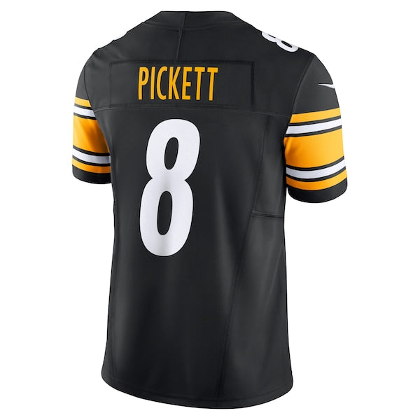 Kenny Pickett Pittsburgh Steelers Nike Vapor F.U.S.E. Limited Jersey - Black/White