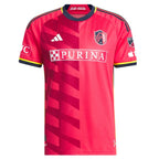 Tim Parker St. Louis City SC adidas 2024 The Spirit Kit Authentic Jersey - Red