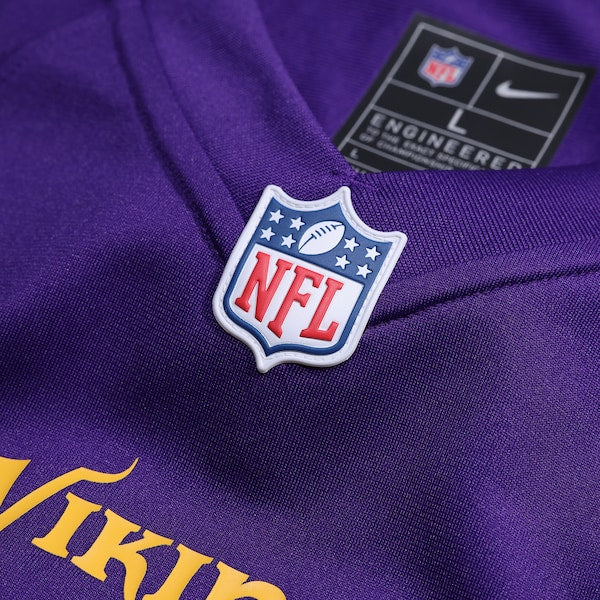Marcellus Johnson Minnesota Vikings Nike Team Game Jersey -  Purple
