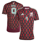 Raul Jimenez Mexico National Team adidas 2024 Home Replica Player Jersey - Burgundy