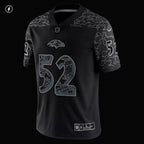 Men's Nike Ray Lewis Black Baltimore Ravens Retired Player RFLCTV Limited Jersey