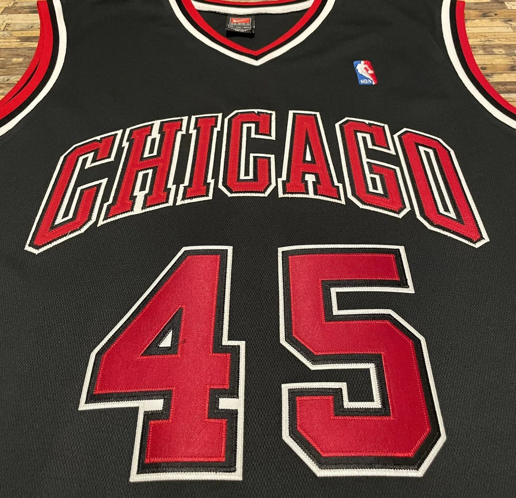 Men's Chicago Bulls Michael Jordan Nike 1984/85 Vintage Jersey - Black
