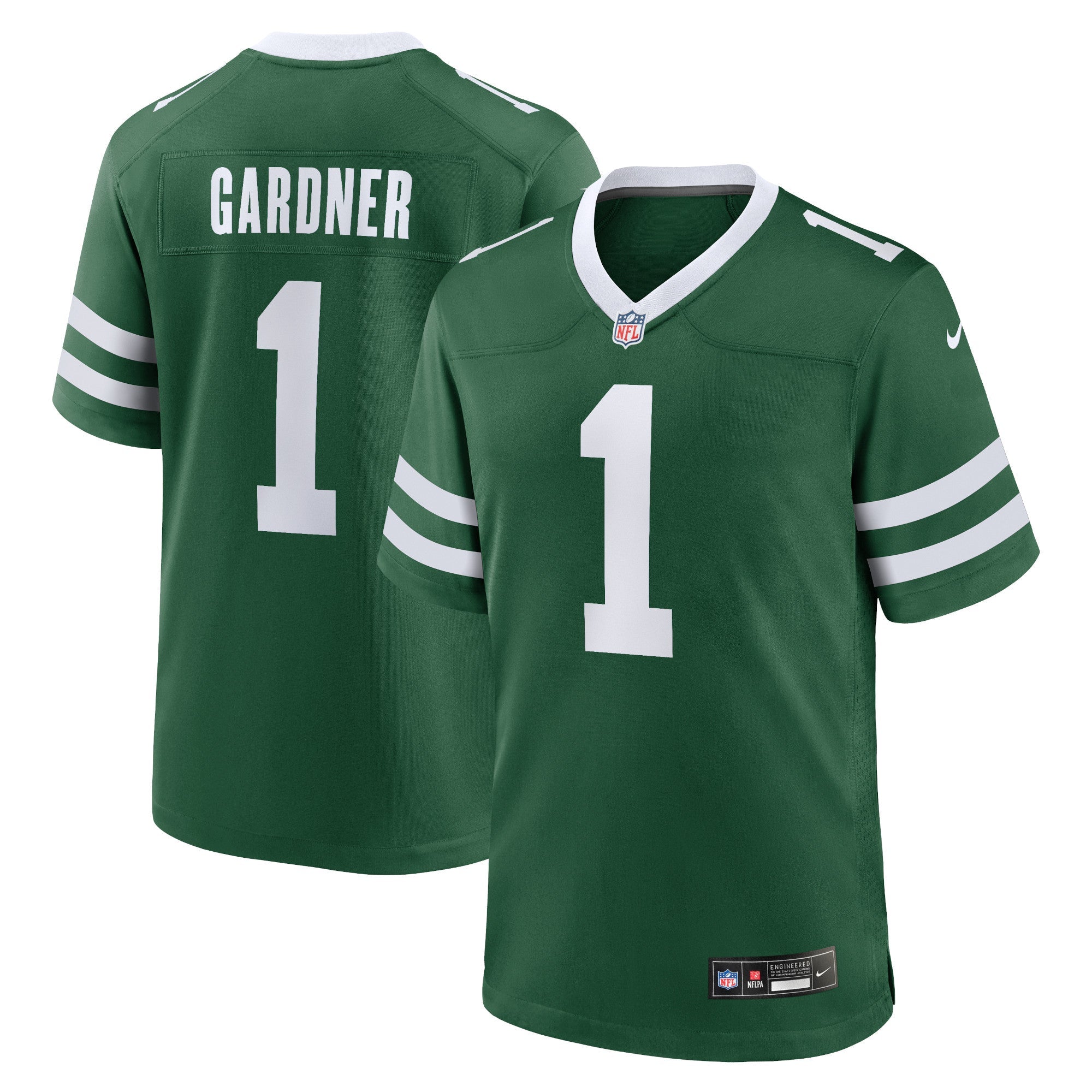 Ahmad Sauce Gardner New York Jets Nike Game Jersey - Legacy White