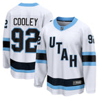 Logan Cooley Utah Hockey Club  Breakaway Player Jersey - White/Black