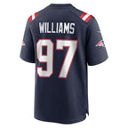 Milton Williams New England Patriots Nike Game Player Jersey - Navy