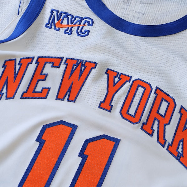 Jalen Brunson New York Knicks Nike Unisex 2025/26 Authentic Jersey - City Edition - Cream