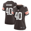 Matthew Adams Cleveland Browns Nike Women's Nike Women's Team Color Jersey - Brown
