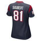 Eric Saubert Houston Texans Nike Women's  Game Jersey -  Navy