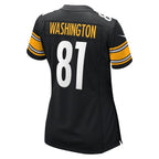 Scotty Washington Pittsburgh Steelers Nike Women's  Game Jersey -  Black
