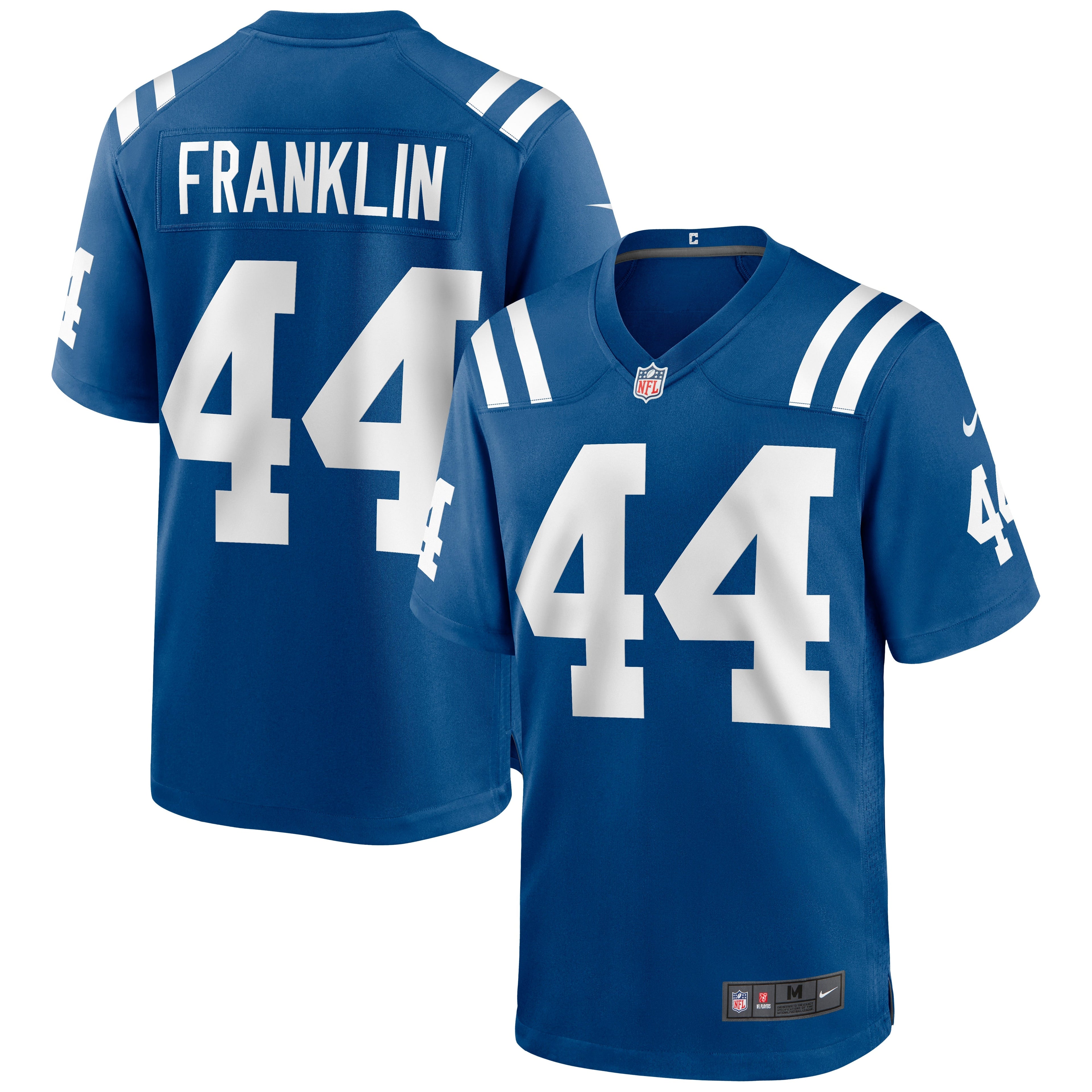 Zaire Franklin Indianapolis Colts Nike Indiana Nights Alternate Game Jersey - Royal/Royal