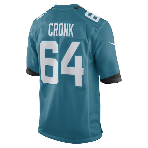 Coy Cronk Jacksonville Jaguars Nike Game Player Jersey - Teal