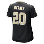 Pete Werner New Orleans Saints Nike Women's Game Jersey - Black
