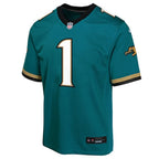 Travis Etienne Jacksonville Jaguars Nike Youth Prowler Throwback Player Game Jersey - Teal