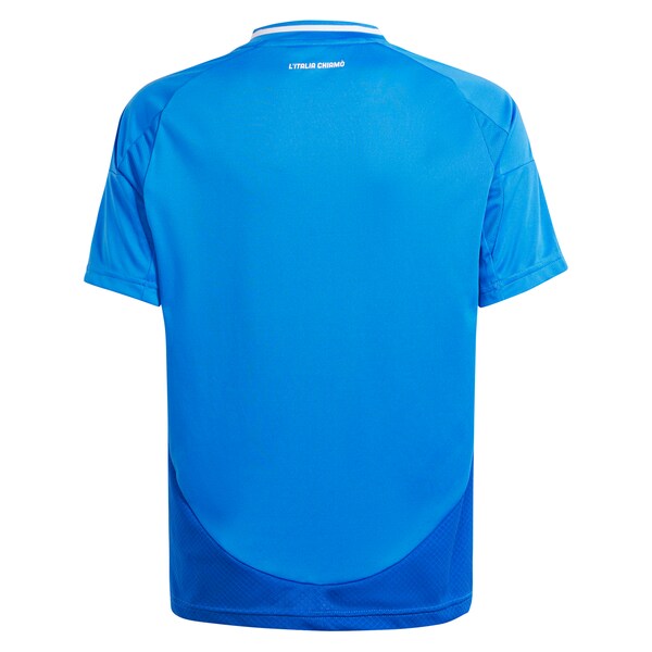Italy National Team adidas Youth 2024 Home Replica Jersey - Blue