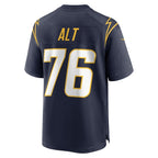Joe Alt Los Angeles Chargers Nike 2024 NFL Draft First Round Pick Player Game Jersey - Navy