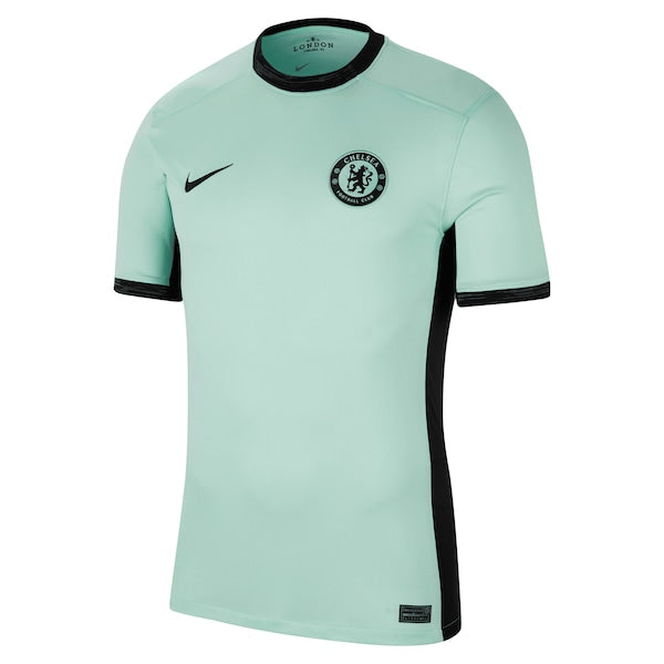 Raheem Sterling Chelsea Nike 2023/24 Third Stadium Replica Player Jersey - Mint/Blue/Navy