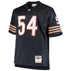 Brian Urlacher Chicago Bears Big & Tall 2001 Retired Player Replica Jersey - Navy