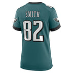 Ainias Smith Philadelphia Eagles Nike Women's Team Game Jersey - Midnight Green