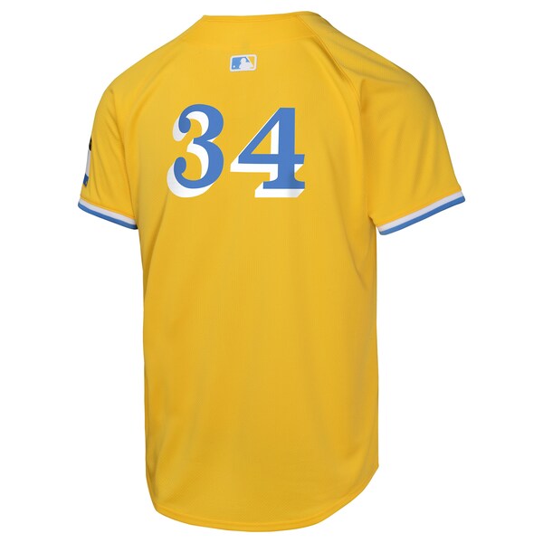 David Ortiz Boston Red Sox Nike Youth City Connect Limited Player Jersey - Gold
