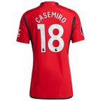 Casemiro Manchester United adidas 2023/24 Home Authentic Player Jersey - Red/Green