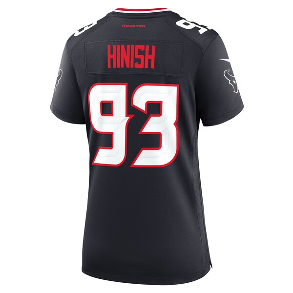 Kurt Hinish Houston Texans Nike Women's Team Game Jersey -  Navy