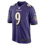 Steve McNair Baltimore Ravens Nike Game Retired Player Jersey - Purple