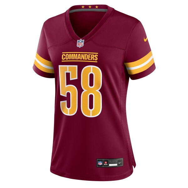 Jordan Magee Washington Commanders Nike Women's  Game Jersey -  Burgundy