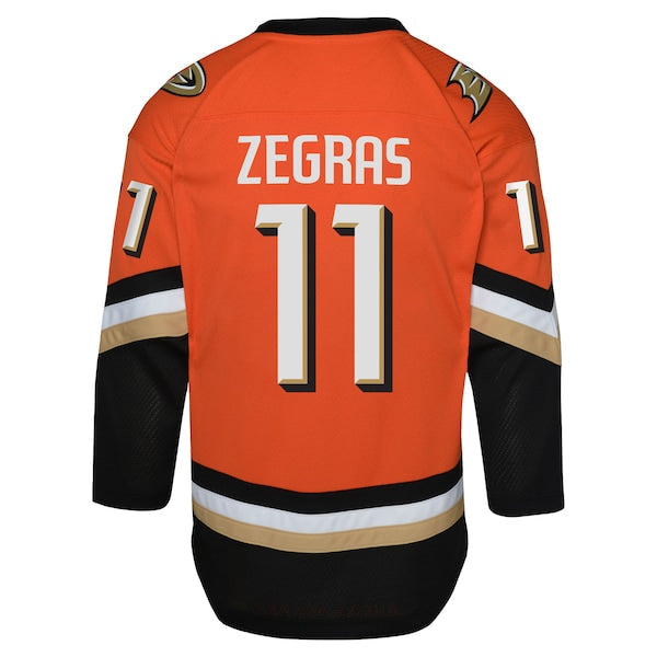 Trevor Zegras Anaheim Ducks Preschool Replica Player Jersey - Orange