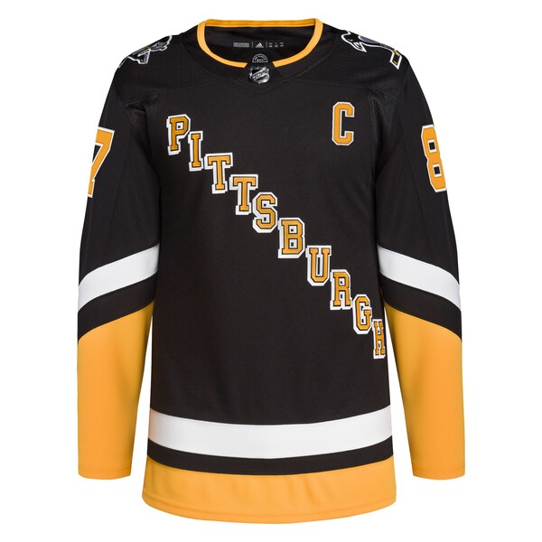Sidney Crosby Pittsburgh Penguins adidas Alternate Primegreen Authentic Player Jersey - Black