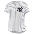 Aaron Judge New York Yankees Women's Plus Size Replica Player Jersey - White