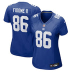 Thomas Fidone II New York Giants Nike Women's Team Game Jersey -  Royal