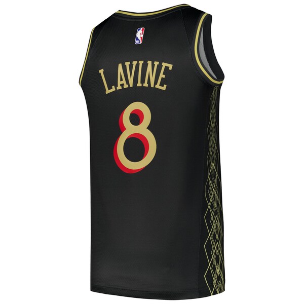 Zach LaVine Chicago Bulls Nike Swingman Player Jersey - City Edition - Black