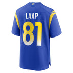 JJ Laap Los Angeles Rams Nike Game Jersey -  Royal