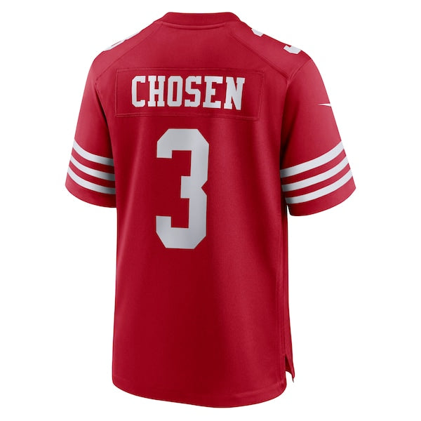 Robbie Chosen San Francisco 49ers Nike Team Game Jersey -  Scarlet