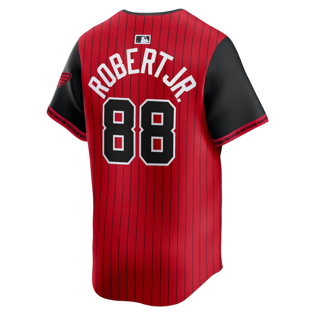 Luis Robert Jr. Chicago White Sox Nike 2025 City Connect Limited Player Jersey - Red/Black