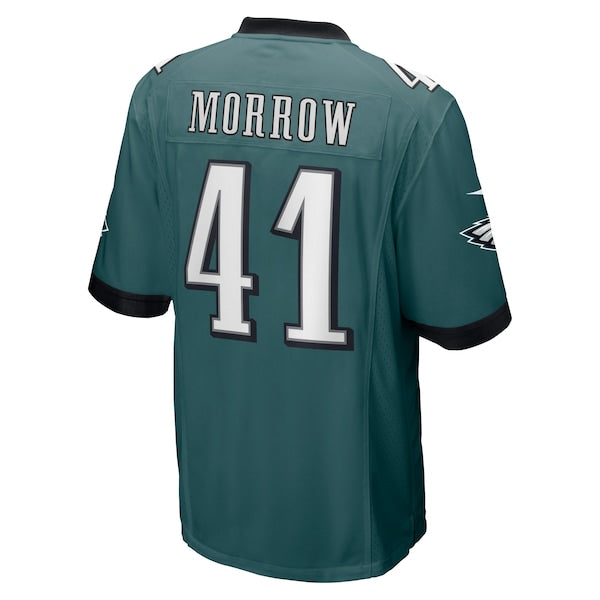 Nicholas Morrow Philadelphia Eagles Nike  Game Jersey - Midnight Green