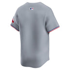 Texas Rangers Nike Road Limited Jersey - Gray