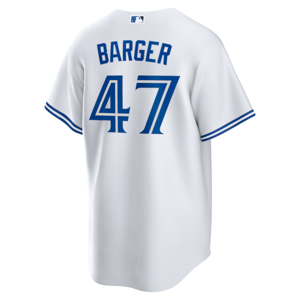 Addison Barger Toronto Blue Jays Nike 2025 World Series Home Replica Player Jersey - White
