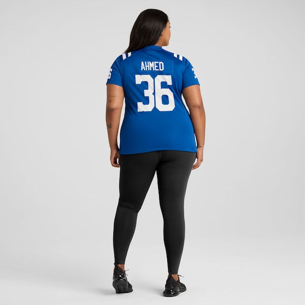 Salvon Ahmed Indianapolis Colts Nike Women's Team Game Jersey -  Royal