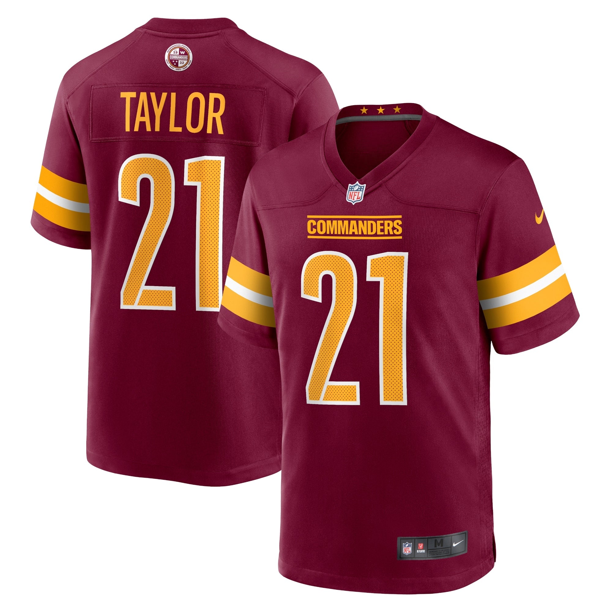 Sean Taylor Washington Commanders Nike Retired Player Game Jersey - White/Burgundy
