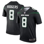 Aaron Rodgers New York Jets Nike Men's Alternate Legend Player Jersey - Stealth Black/Green/White