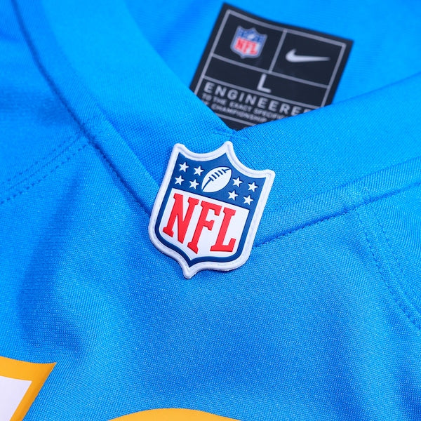 Elijah Molden Los Angeles Chargers Nike Team Game Jersey -  Powder Blue