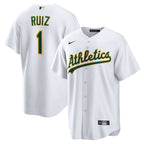 Esteury Ruiz Oakland Athletics Nike Home Replica Jersey - White